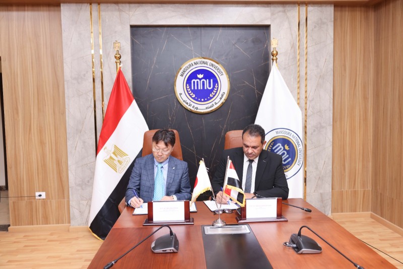 جامعة المنصورة الأهلية توقع بروتوكول تعاون مع المعهد الوطني لعلوم المواد باليابان (NIMS) لتعزيز الشراكات البحثية الدولية