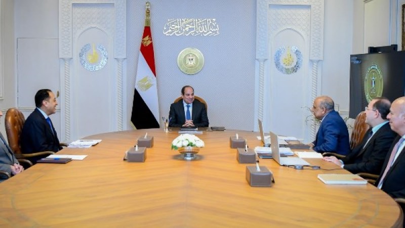 السيسي يؤكد ضرورة العمل على توطين صناعات الرمال السوداء