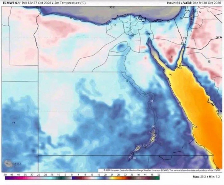 لمحات سريعة في حالة الطقس