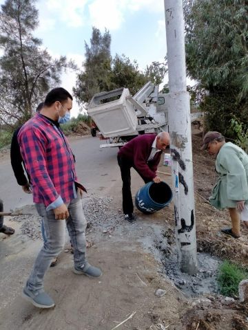 جانب من أعمال الصيانة