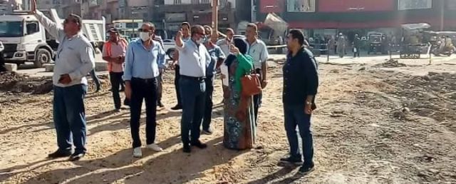 زين العابدين خلال تنفيذ مشروعات المحلة