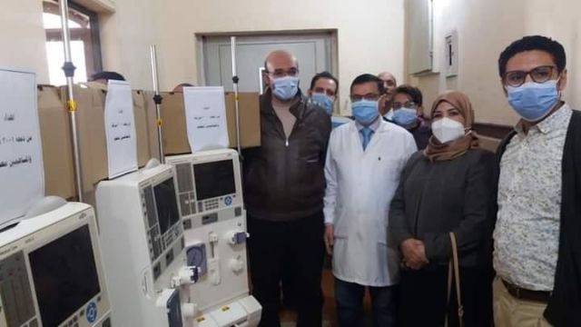 جانب من وصول الأجهزه 