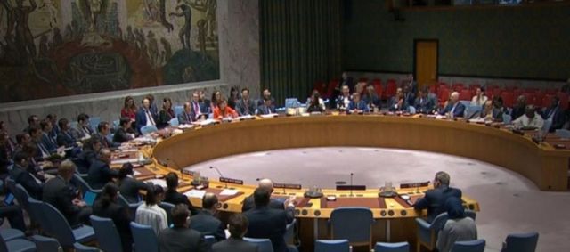 جلسة مجلس الأمن 
