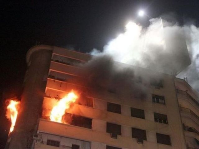 تفاصيل حريق مخزن 22 بـ جمارك الإسكندرية