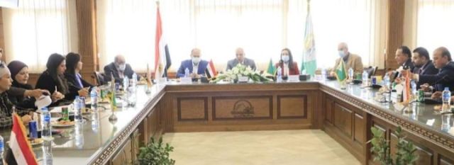 محافظ الجيزة يلتقي بأعضاء مجلس النواب