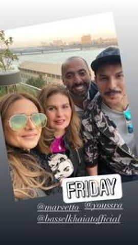 نيللي كريم _ يسرا _ باسل الخياط