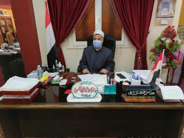 الدكتور خالد صلاح وكيل وزارة الأوقاف بالدقهلية