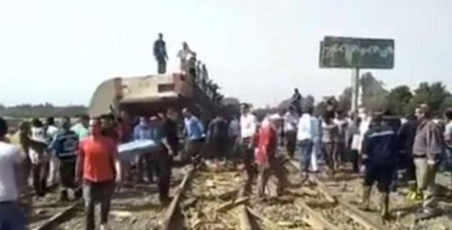 حوادث قطارات بمصر