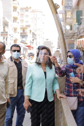 منال عوض محافظ دمياط