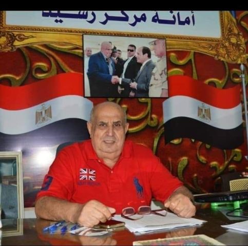البرلماني السابق إبراهيم عجلان امين عام حزب مستقبل وطن بمركز رشيد