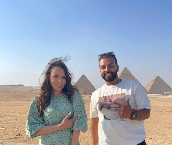 ساندي وديمنتا في عمل جديد يظهر معالم مصر وحضارتها