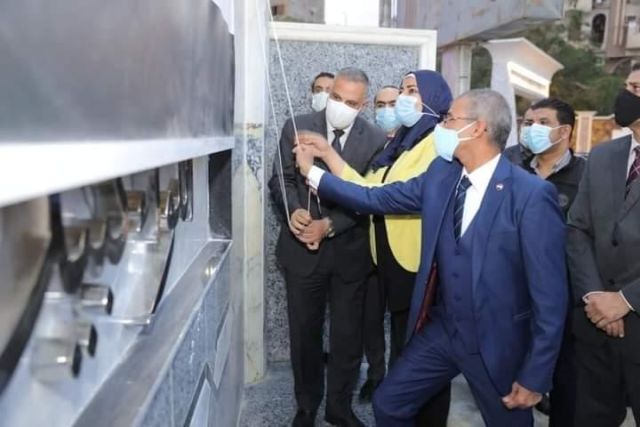 خلال  رفع الاشغالات 