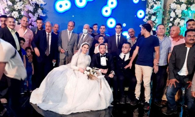 ألف مبروك زفاف «بلال بدر وريم البطل».. صور