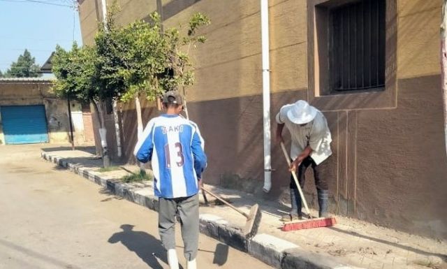 حملة نضافة بالطرق