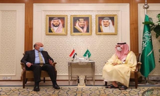 لقاء وزير الخارجية العراقي و نظيره السعودي