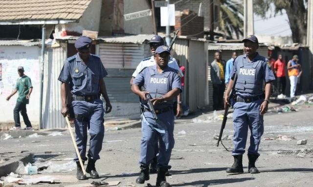 شرطة جنوب أفريقيا