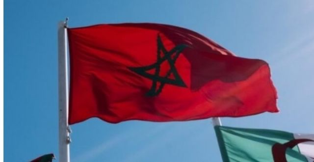علم الشقيقتين الجزائر والمغرب