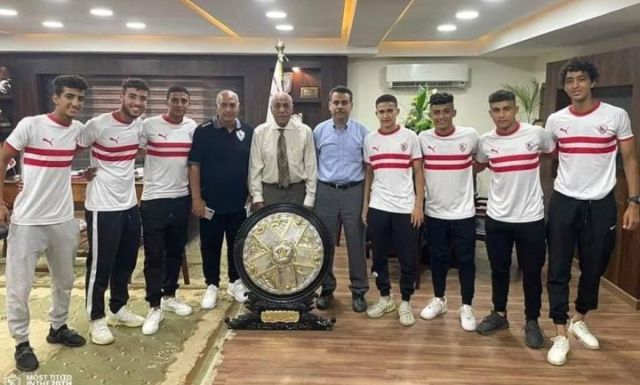 الزمالك يوقع عقودًا احترافية مع سباعي 2003 