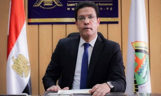 ناصر الجيزاوي القائم بأعمال رئيس جامعة بنها