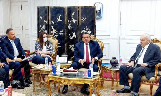 محافظ البحيرة يستقبل رئيس هيئة قضايا الدولة