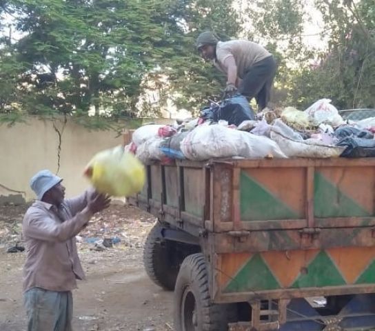 حصاد أعمال النظافة اليومية بقرى مركز المحلة