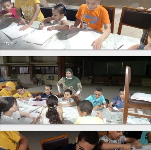 أنشطة ثقافية وفنية جديدة للأطفال بقصر ثقافة أحمد بهاء الدين