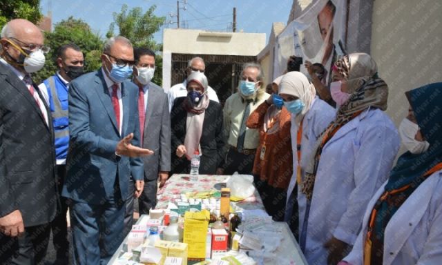 قوافل جامعة بنها بشبين القناطر