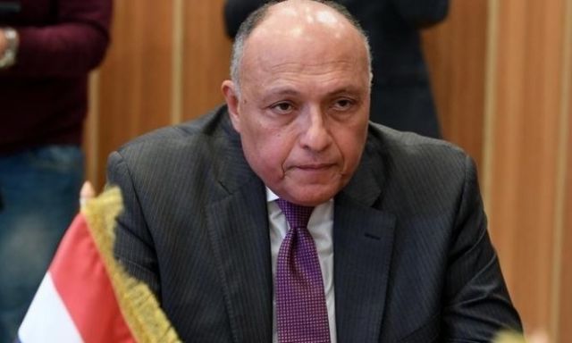 وزير الخارجية المصرية سامح شكري