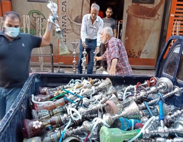 تحرير 279 محضر وغلق 38 ورشة ومحل تجاري ومصادرة 15 شيشة وتطهير 157 منشأة في قرى ومدن الغربية