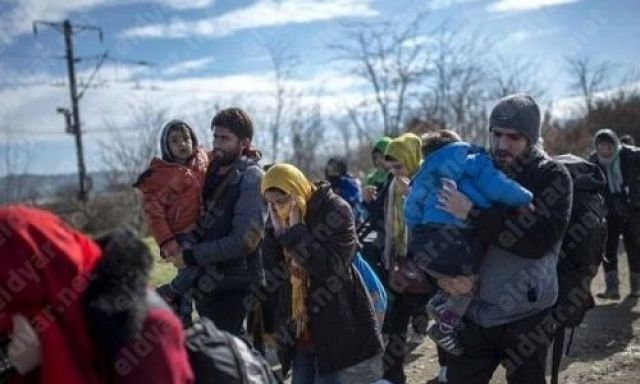 لاجئين سوريين