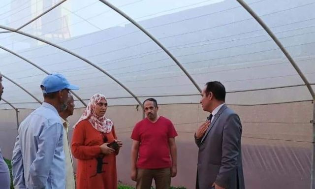 وفد الوزاري لزراعة المحميات يحضر  شتلات مقدمة لمزارعي جنوب سيناء ضمن خطة الوزارة