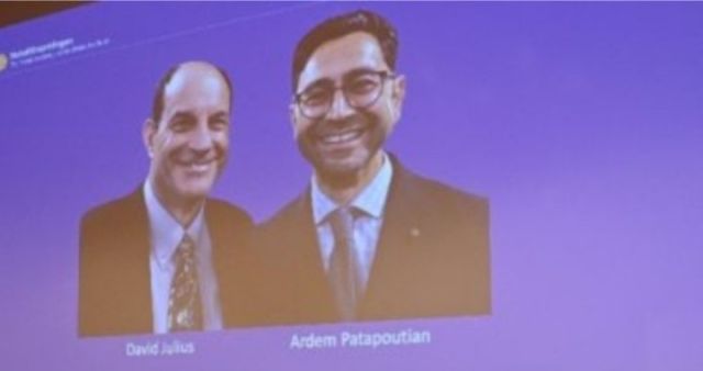 الفائزين بجائزة نوبل للطب لعام 2021