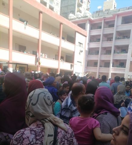 تحرير محضر إداري ضد مدرسة عمر مكرم بالإسكندرية