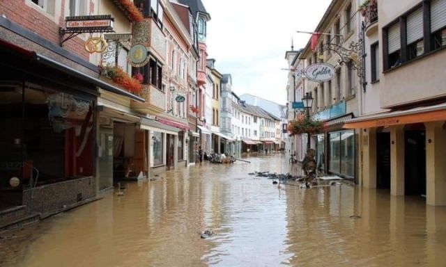 الفيضانات و دور ألمانيا لمواجهة التغييرات المناخية