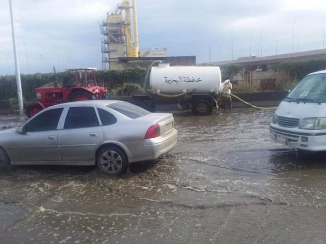 الأمطار في محافظة البحيرة 