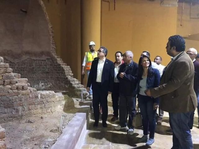 وزير الاثار يتفقد متحف شرم الشيخ